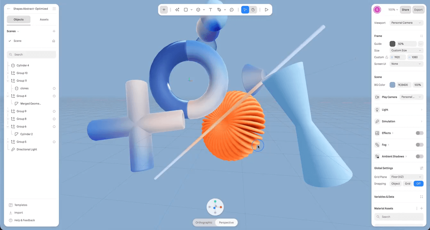 Spline screenshot 2