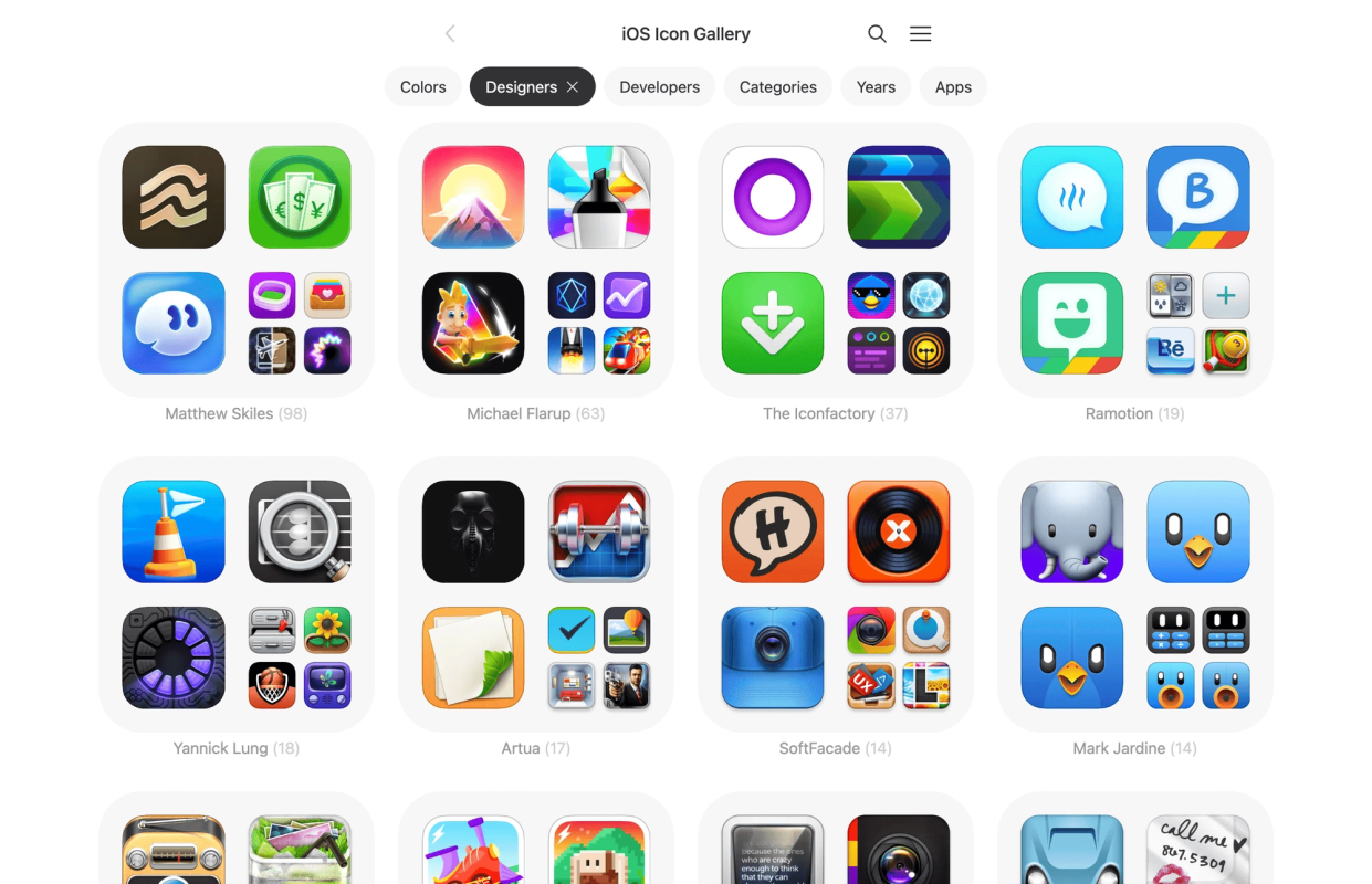 iOS Icon Gallery screenshot 1