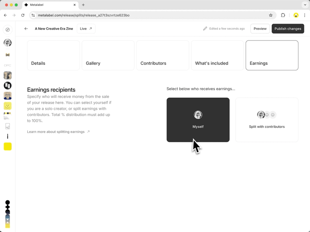Metalabel screenshot 4