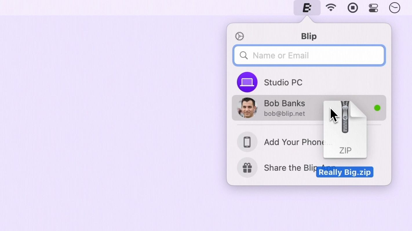 Blip screenshot 1