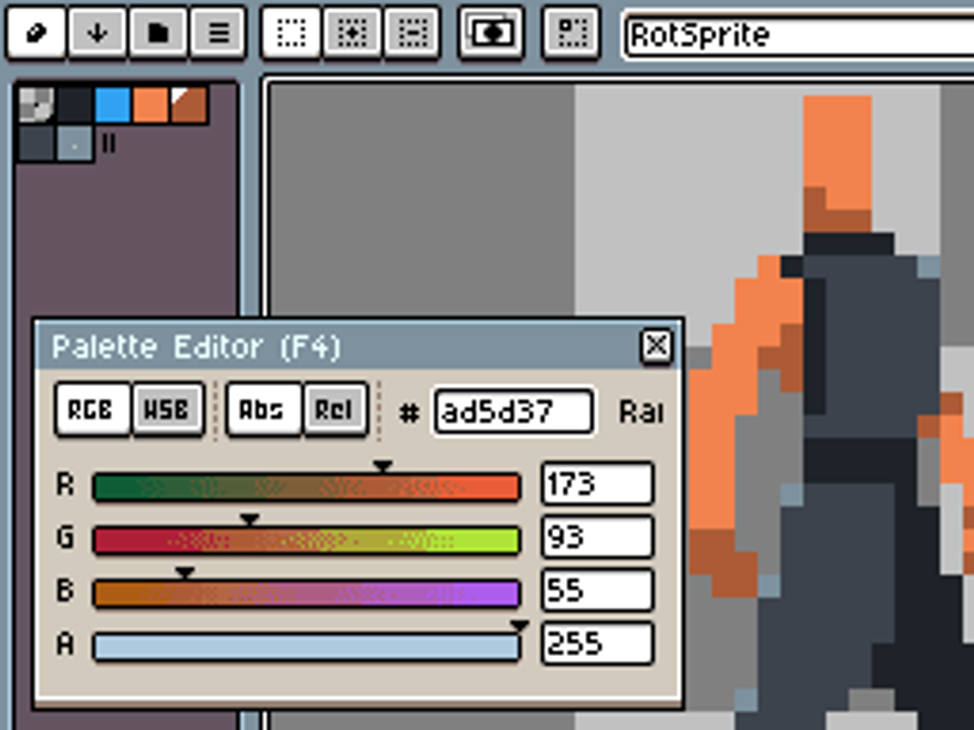 Aseprite screenshot 5