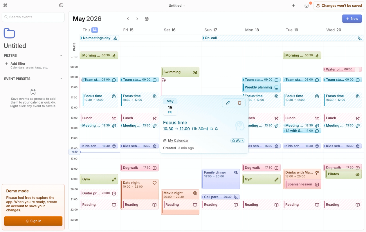 Daybridge screenshot 1