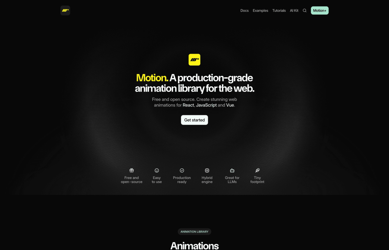 Motion screenshot 1