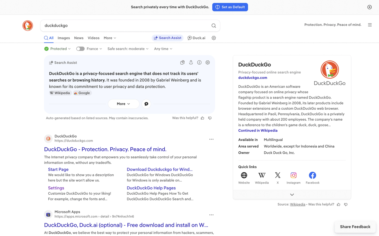 DuckDuckGo screenshot 2