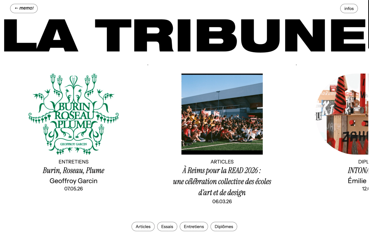 La Tribune cover