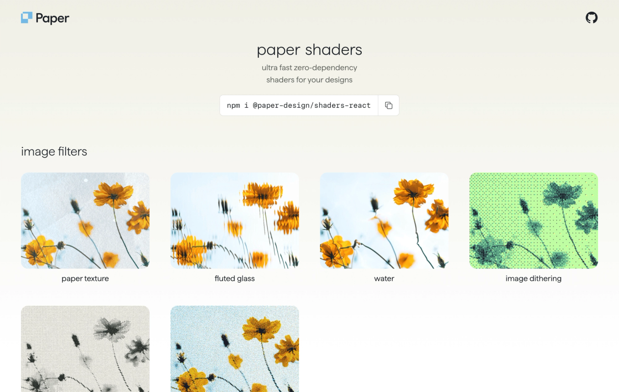 Paper Shaders screenshot 1