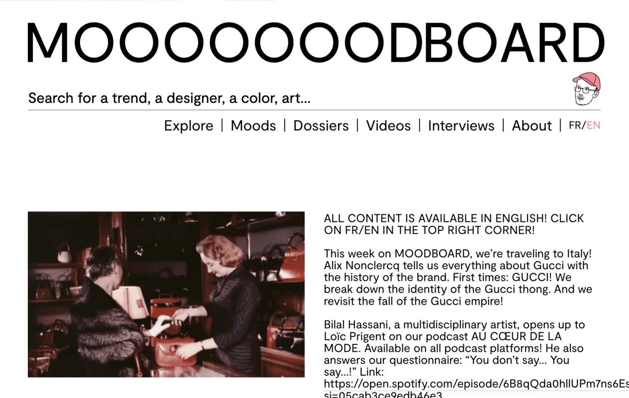 FASHION MOODBOARD screenshot 1
