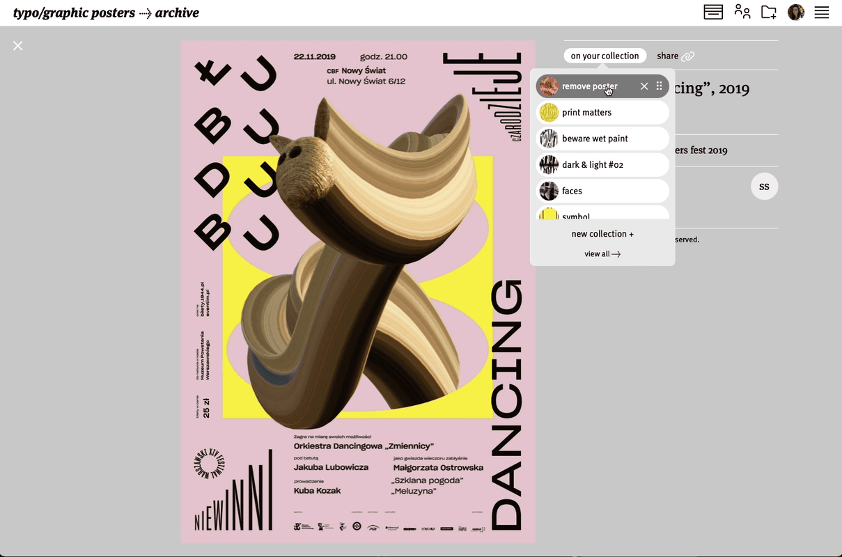 typo/graphic posters screenshot 4