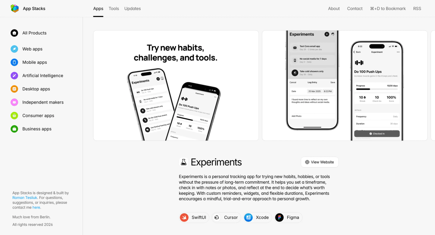 Appstacks screenshot 2