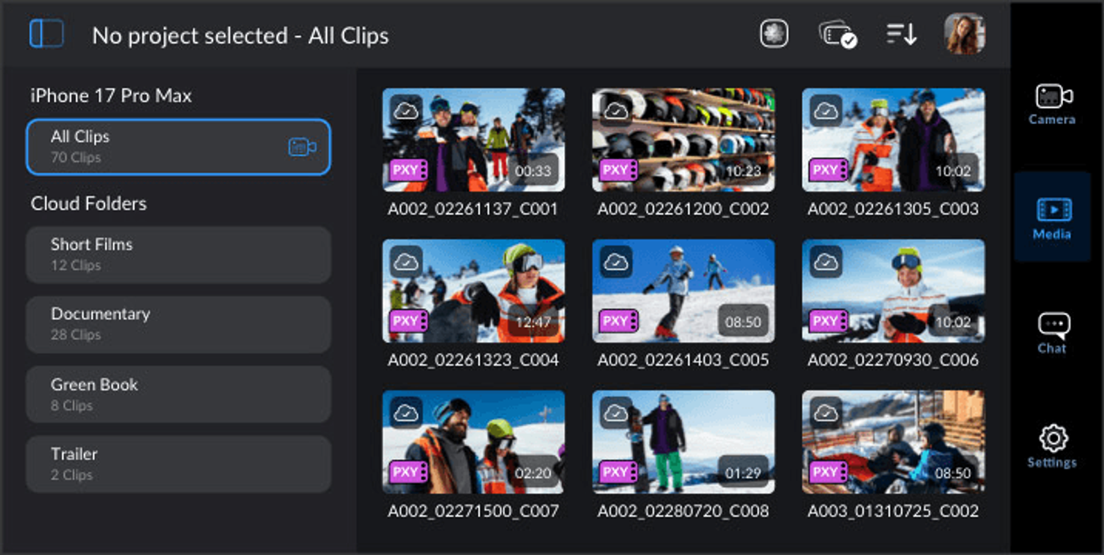 Blackmagic Camera screenshot 2