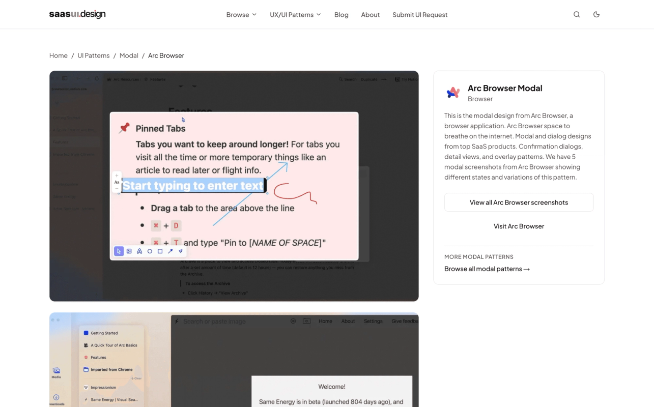 SaaS UI screenshot 3