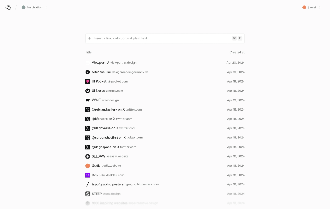 (Basic) Bookmarks screenshot 1