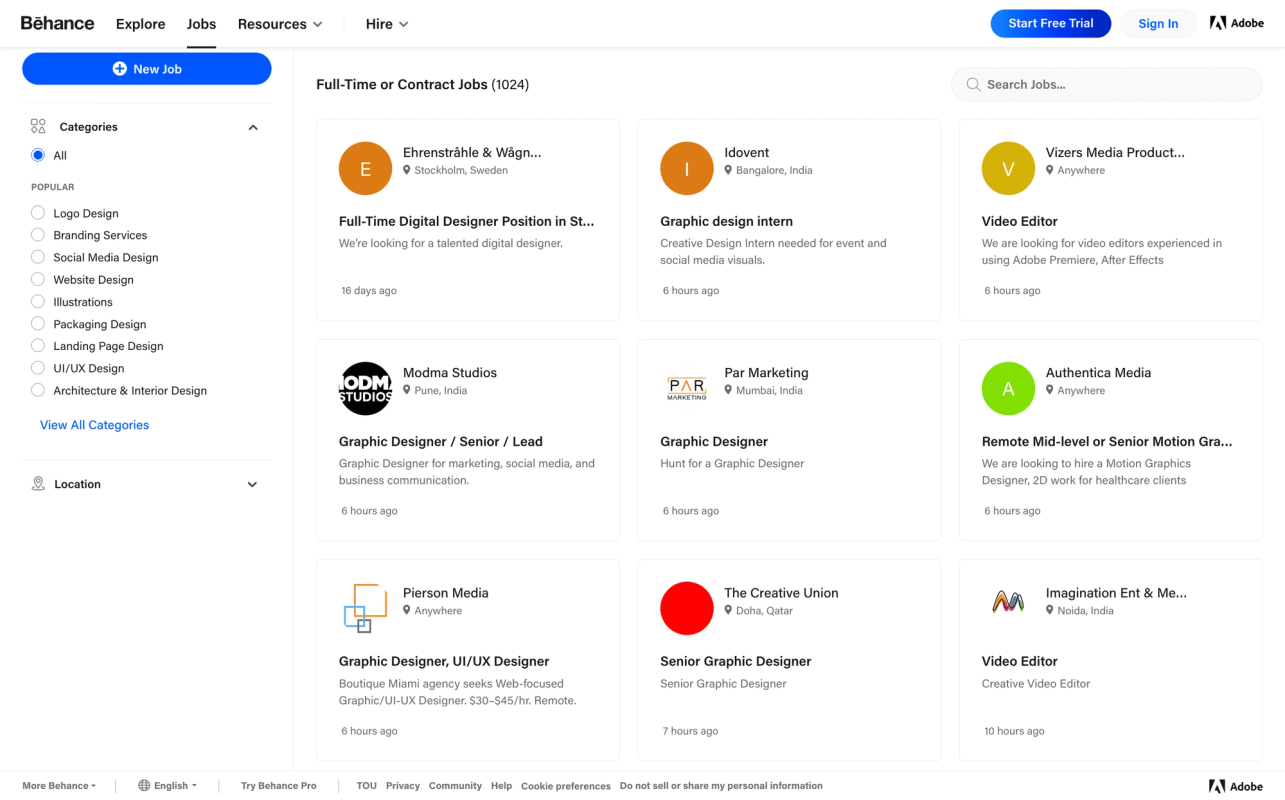 Behance screenshot 3