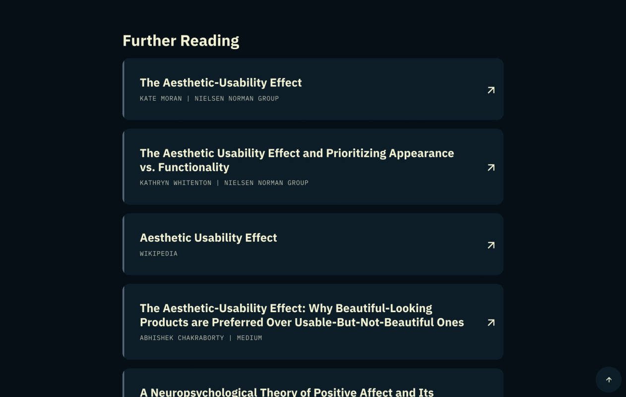 Laws of UX screenshot 3