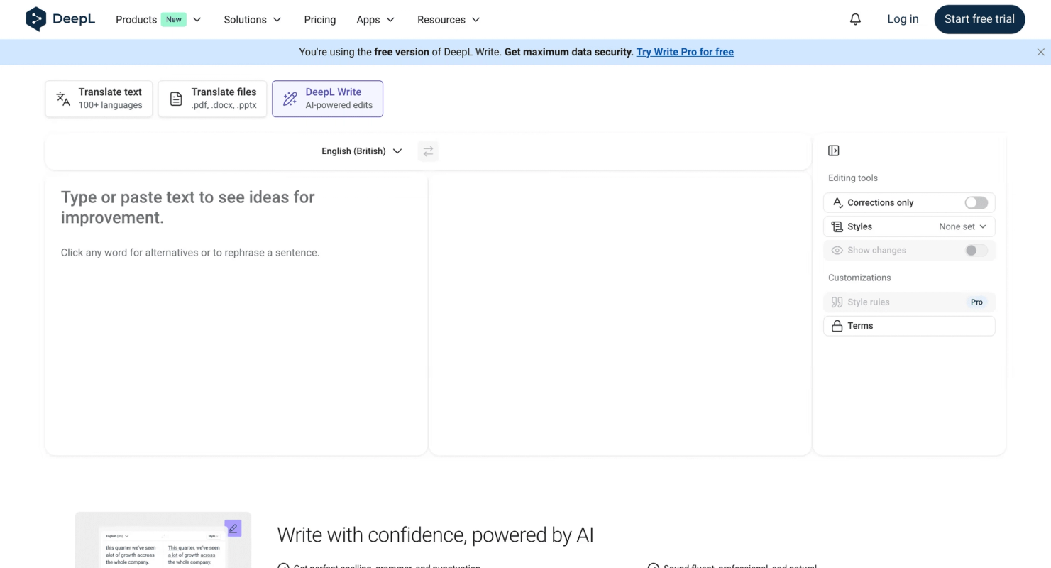 DeepL screenshot 2