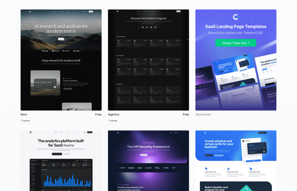 SaaS Landing Page screenshot 2