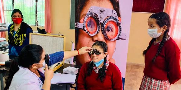 In India, 10,000 Children Helped by Newly Launched School Eye Health Program