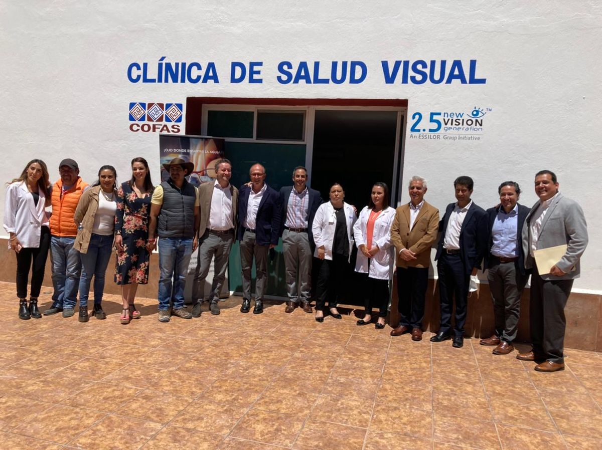 Vision clinic in Mexico