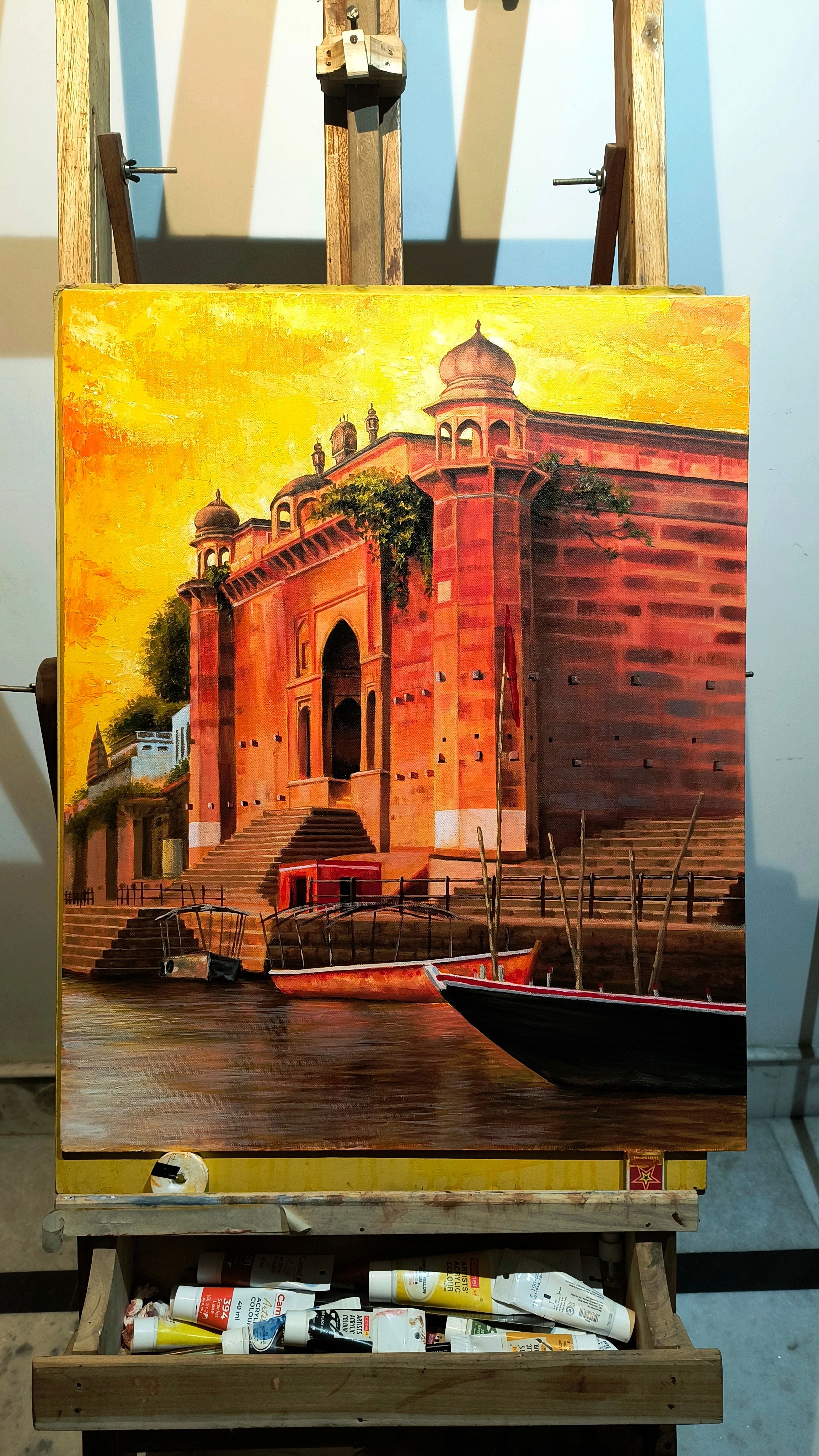 Golden Hour on the Ghats