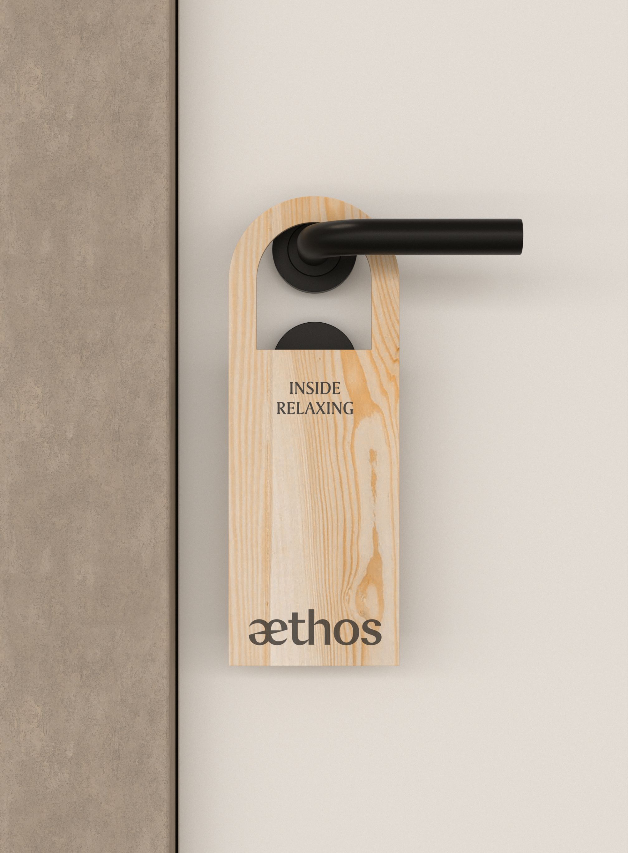 Aethos - Hotel Room Swing Tag