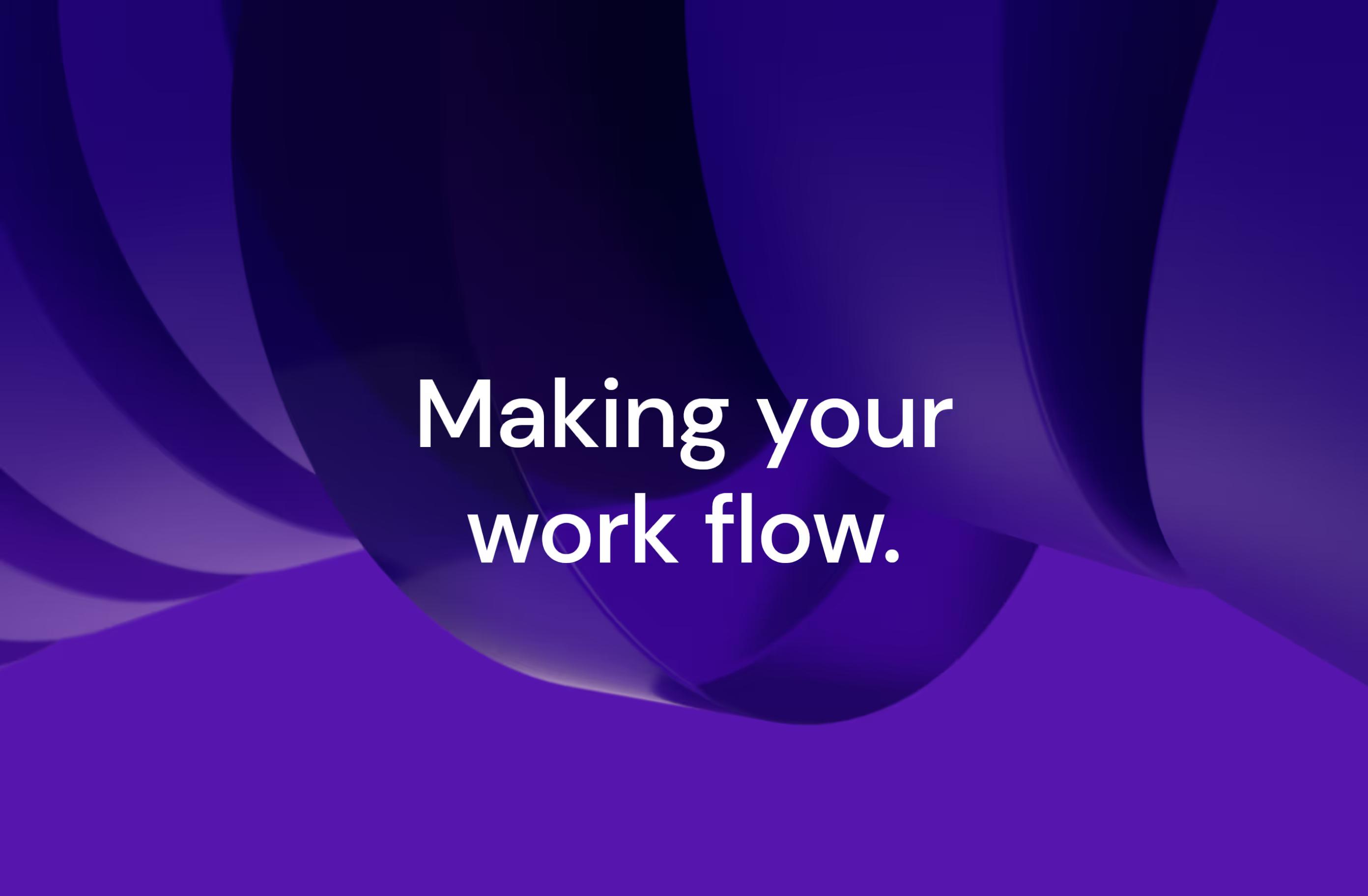 Judi - Strategic Positioning Visual: "Making your work flow"
