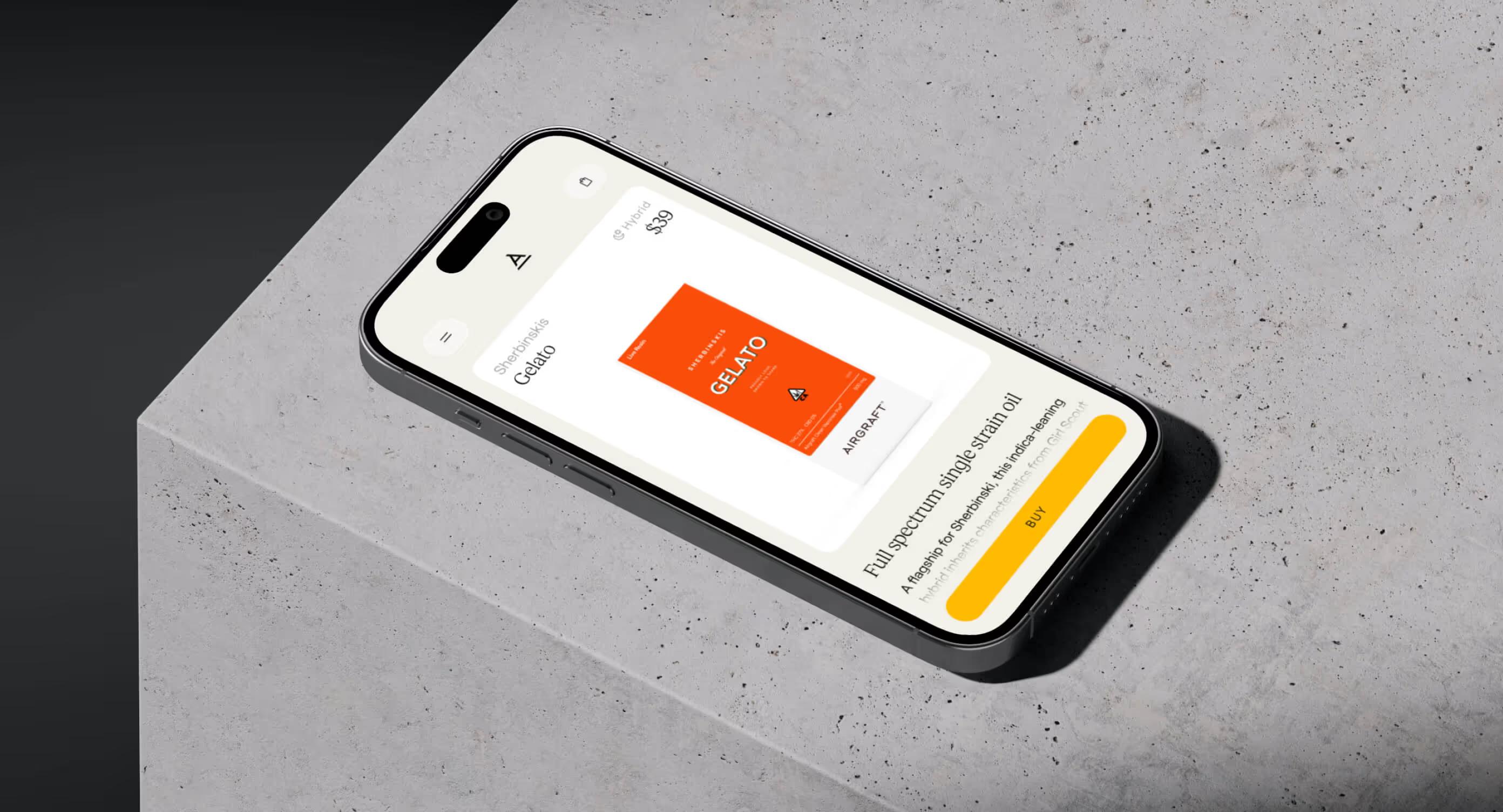 Airgraft - Website Product Detail Page