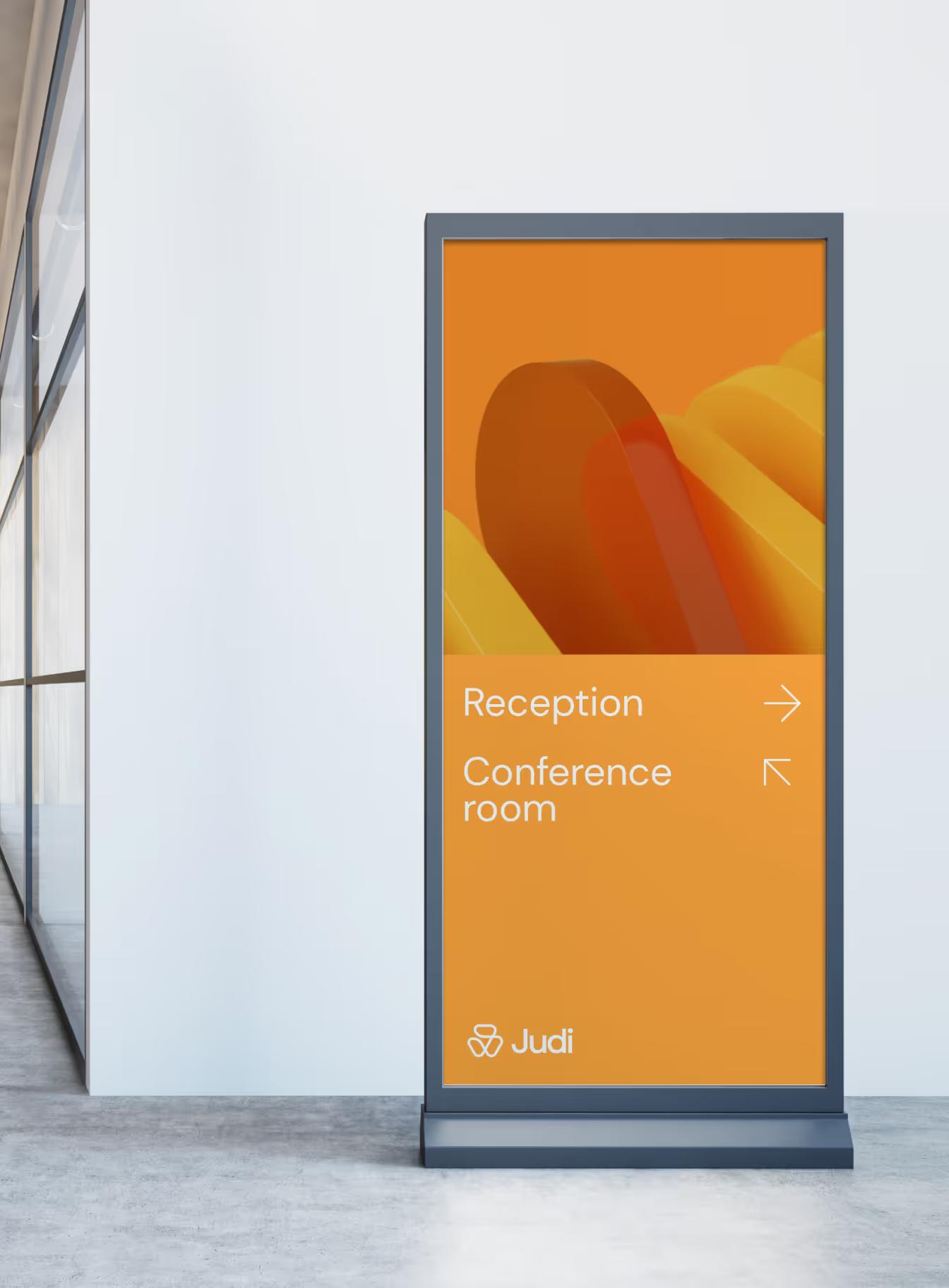 Judi - Branded Convention Signage