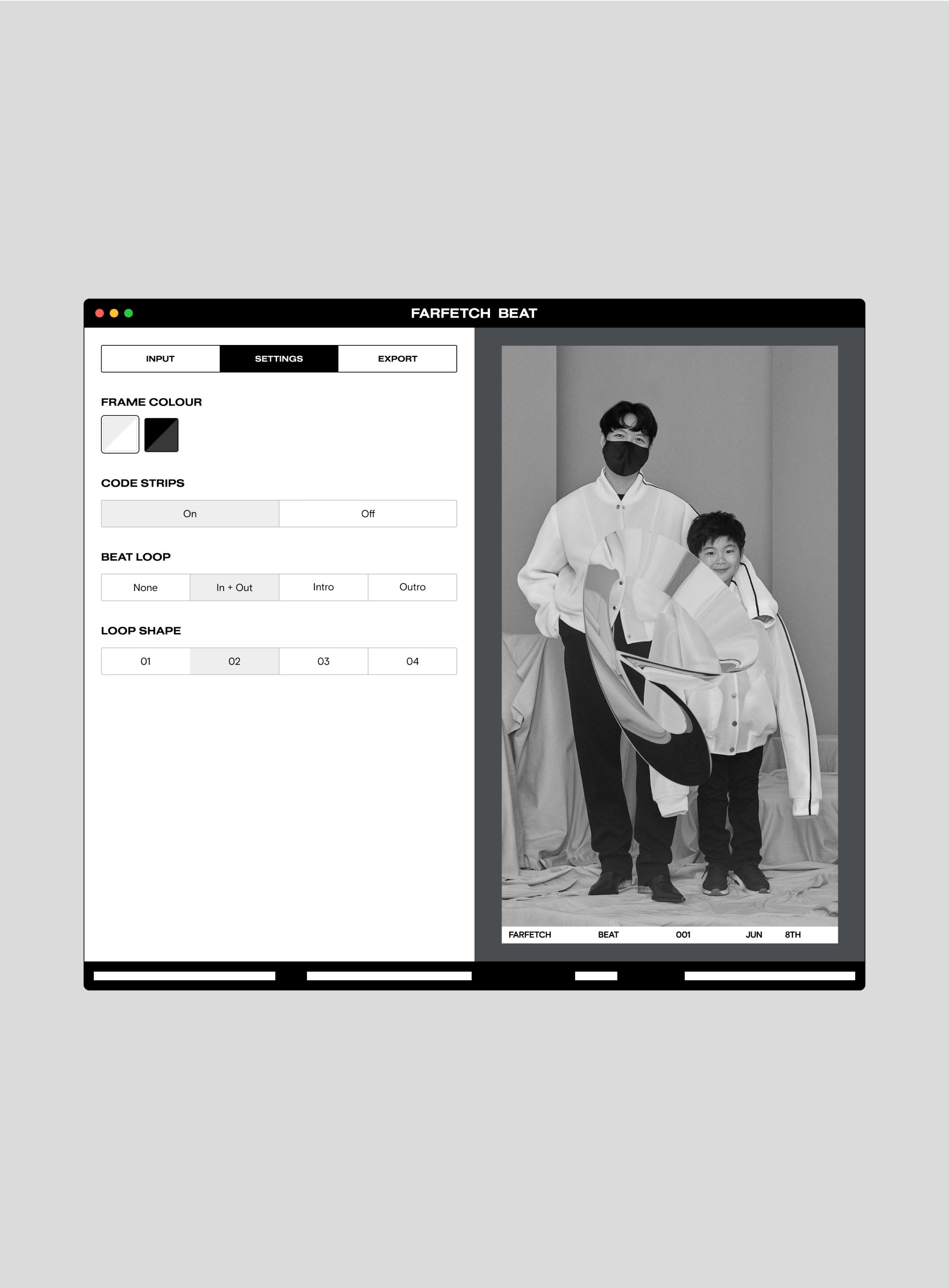 Farfetch Beat - Generative Brand Campaign Tool 