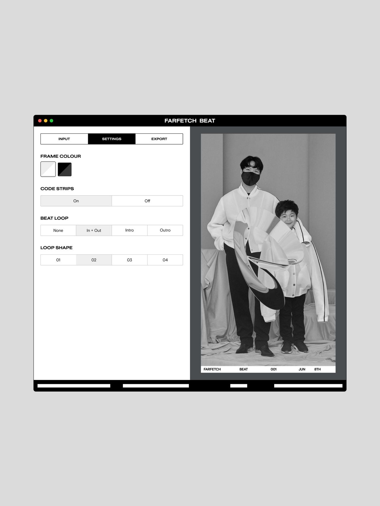 Farfetch Beat - Generative Brand Campaign Tool