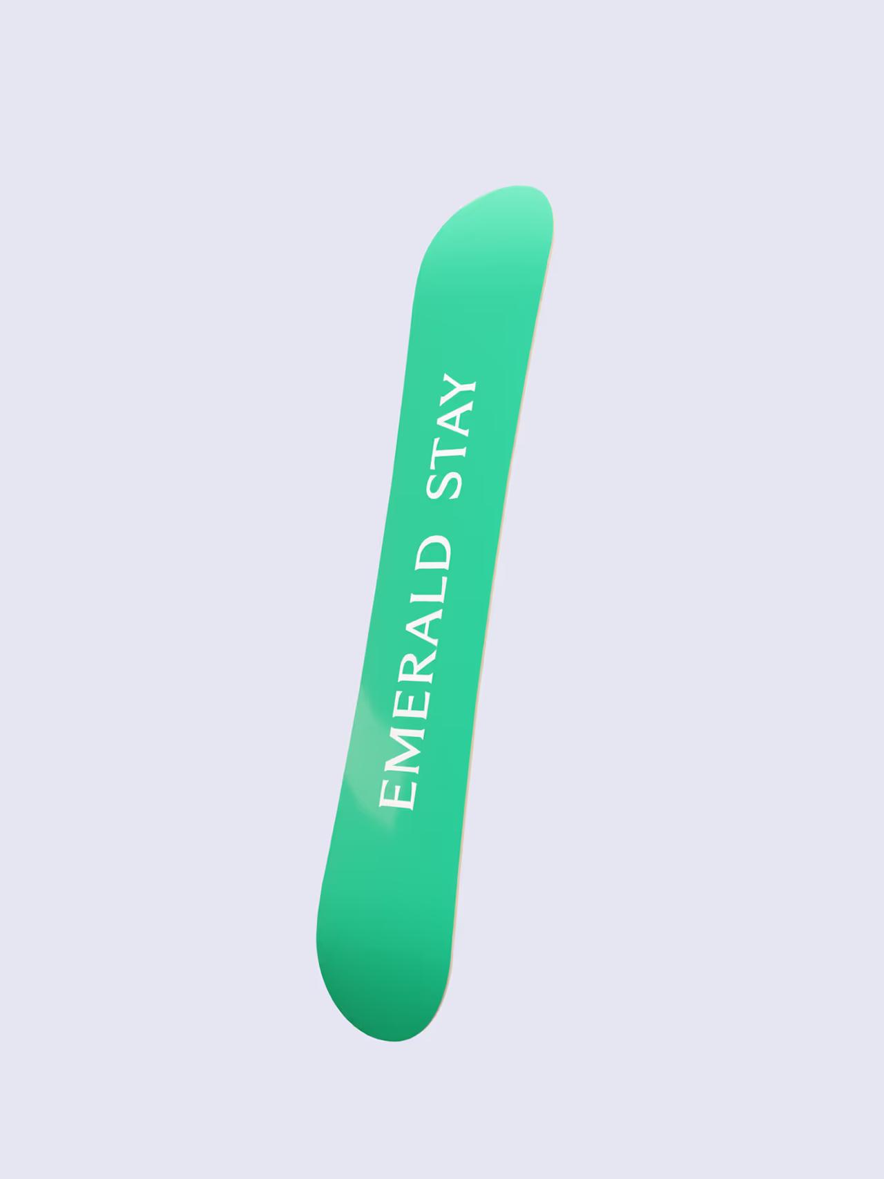 Emerald Stay packaging system, reverse