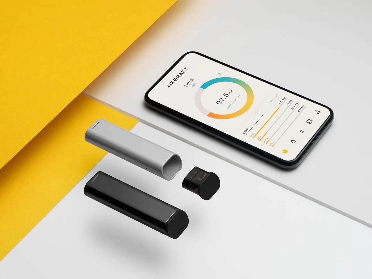 Arigraft product photography and interface