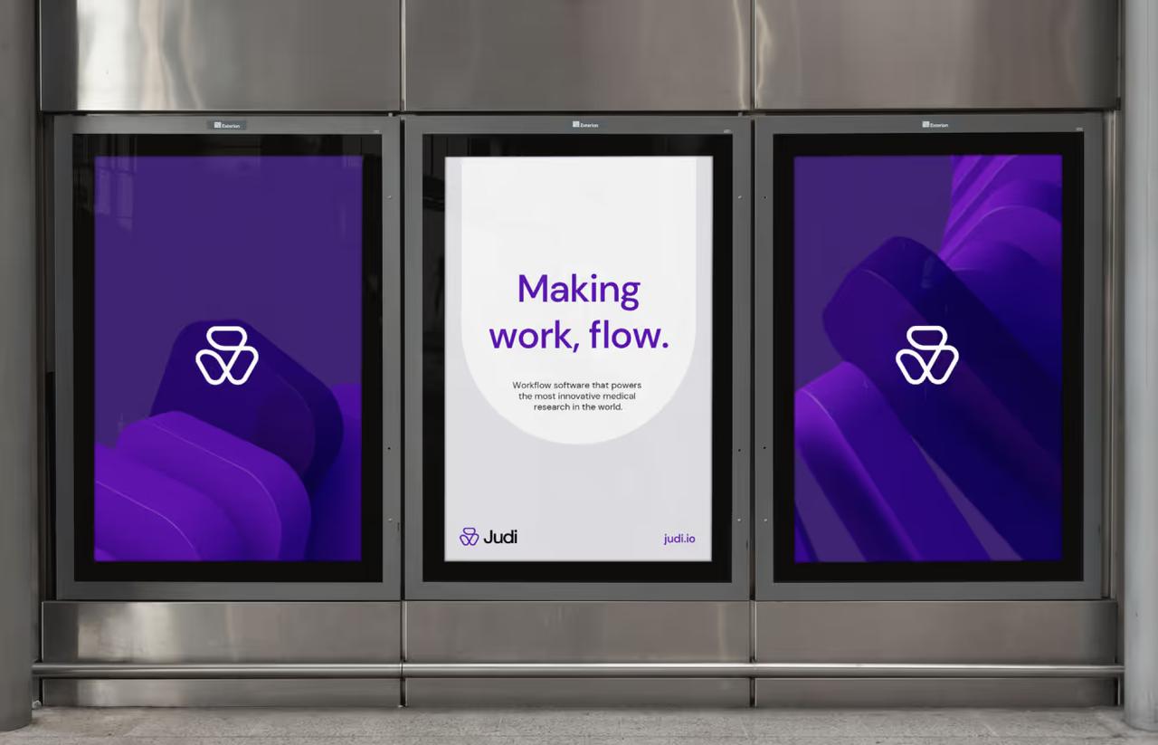 Judi - 3x Digital 6 Sheet Advertising Campaign Visuals