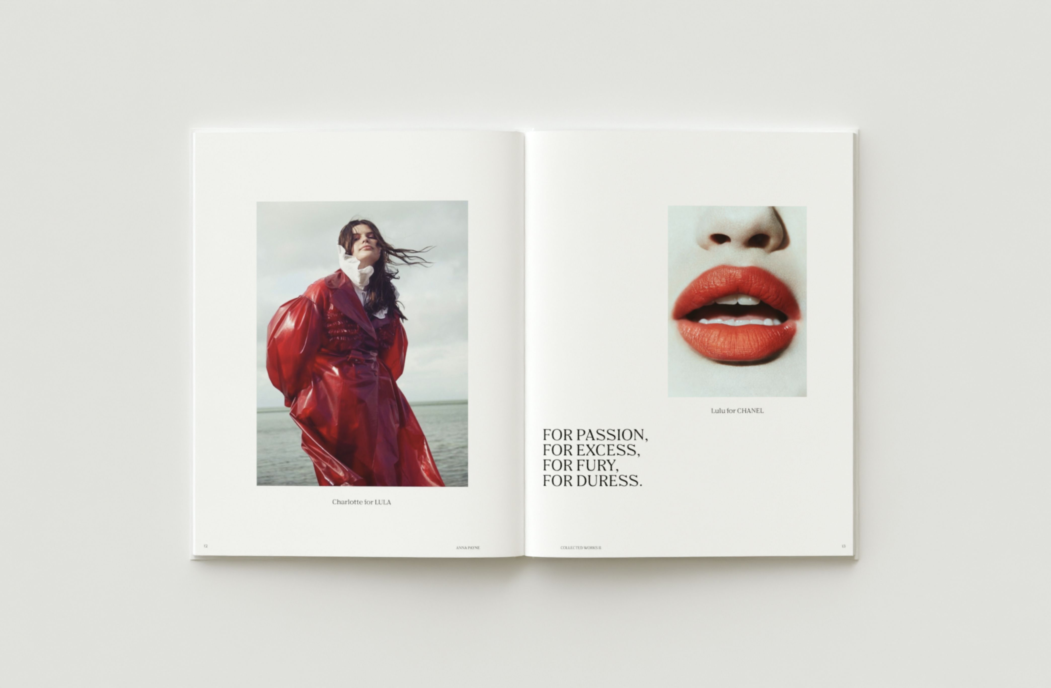 Anna - Magazine with high end fashion photography