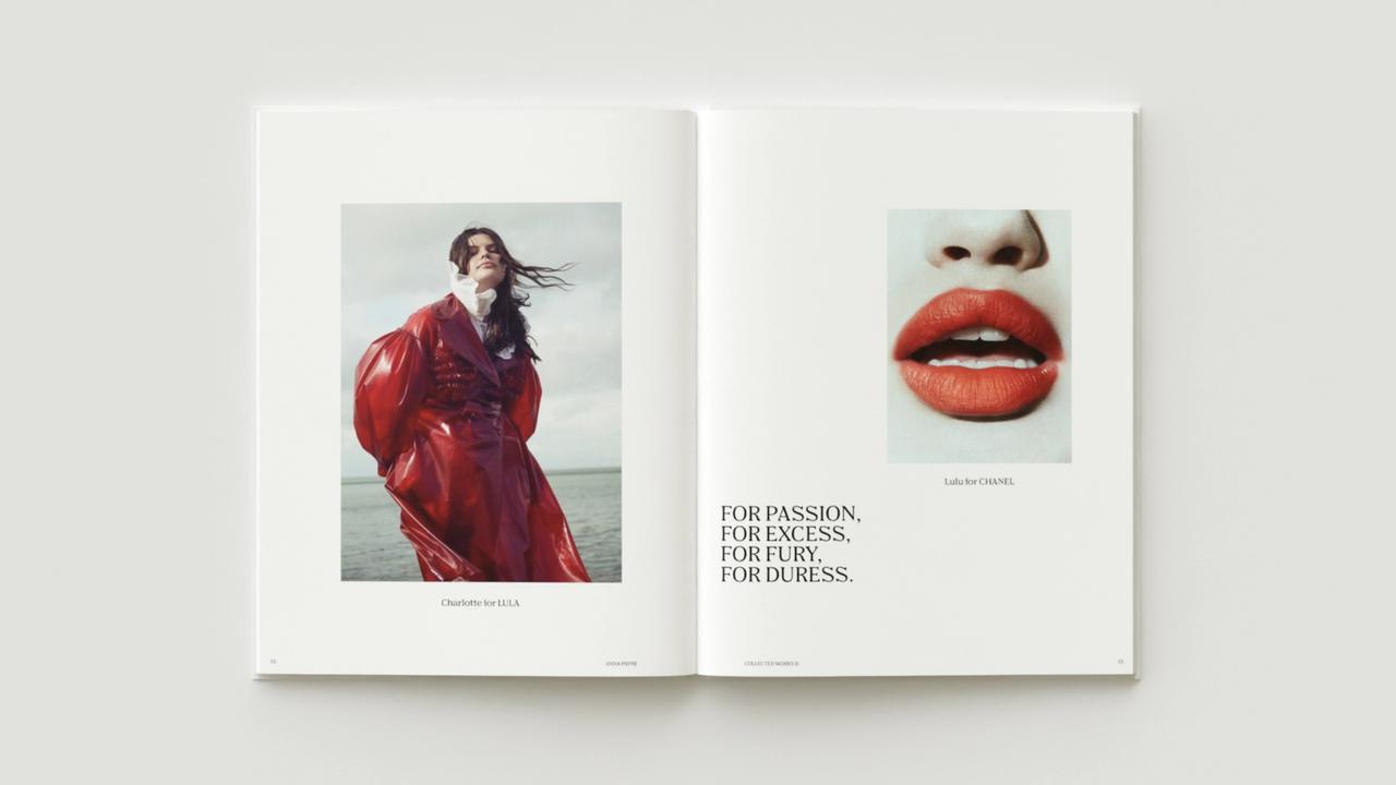 Anna - Magazine with high end fashion photography