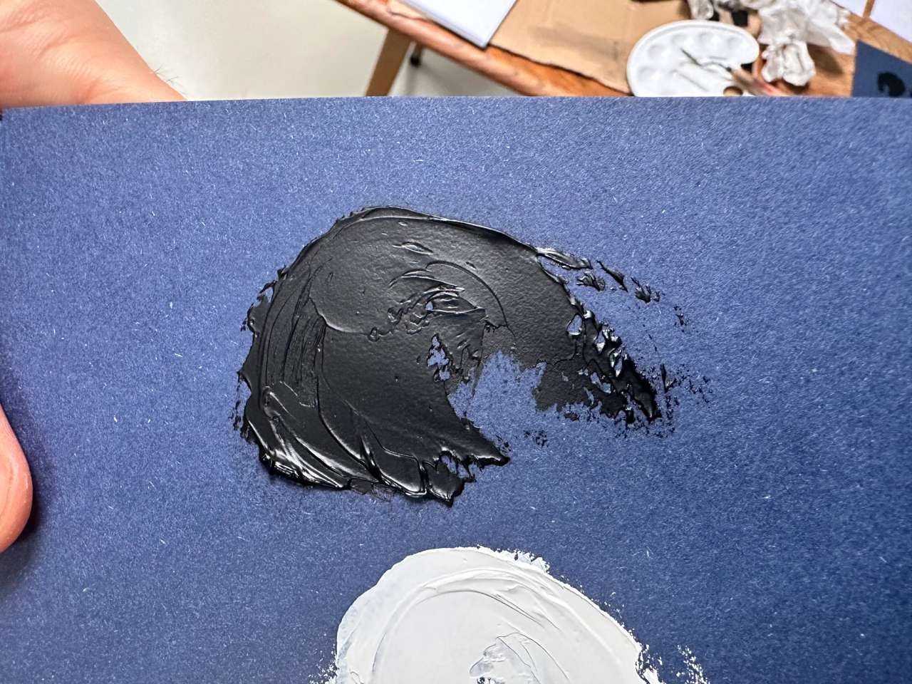Emerald Stay - Logo Development Using Oil Paints