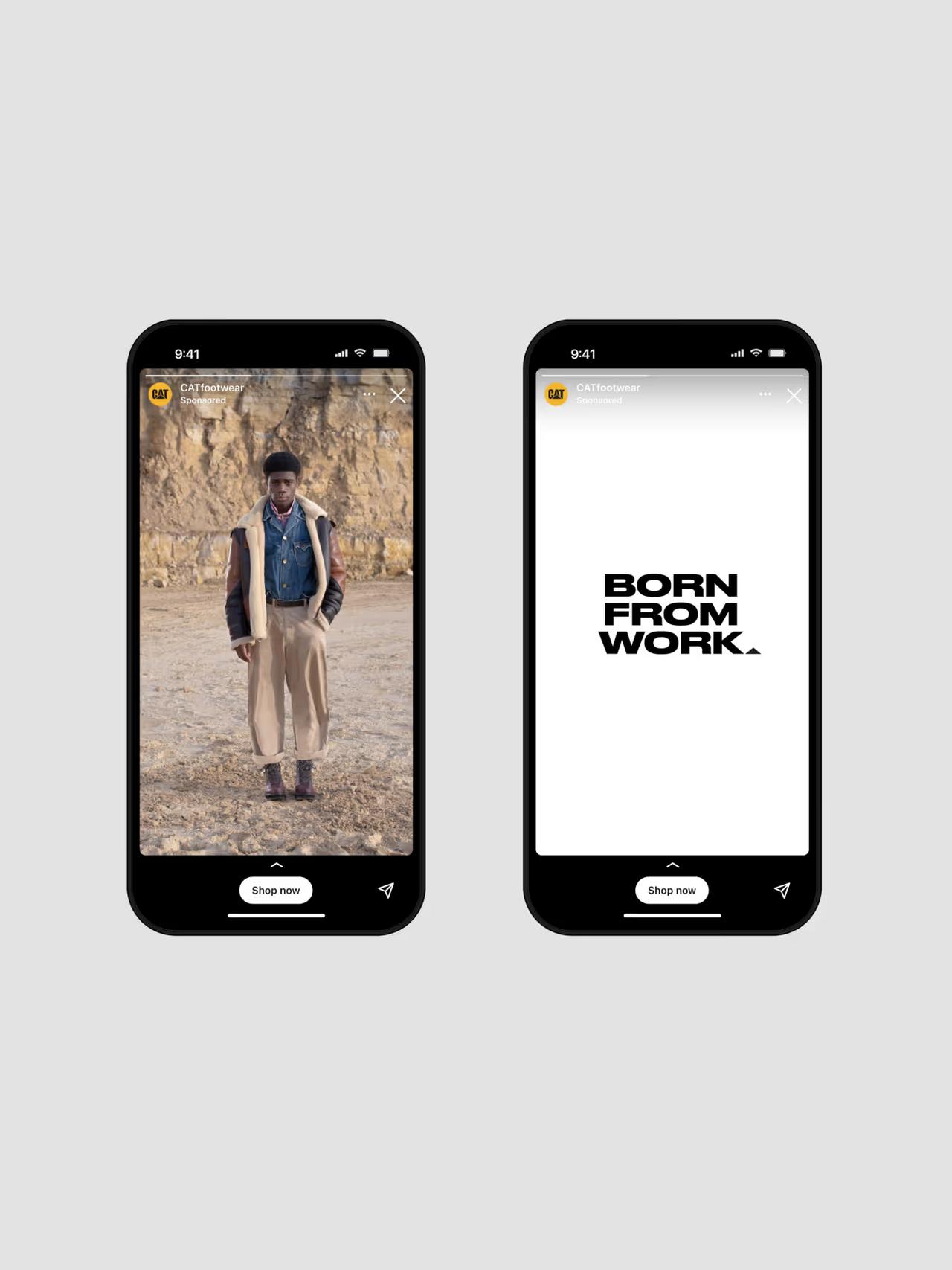 CAT A/W21 Social Media Campaign Visuals
