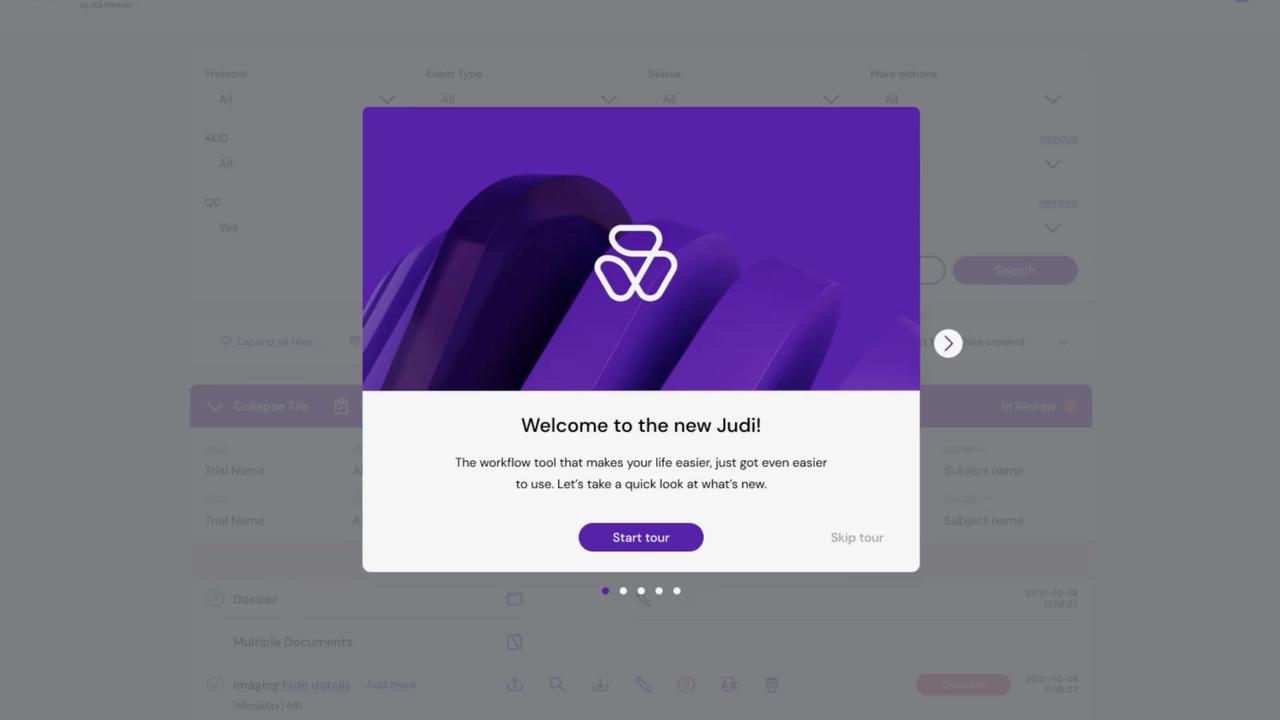 Judi - Digital Product Onboarding Screen Design