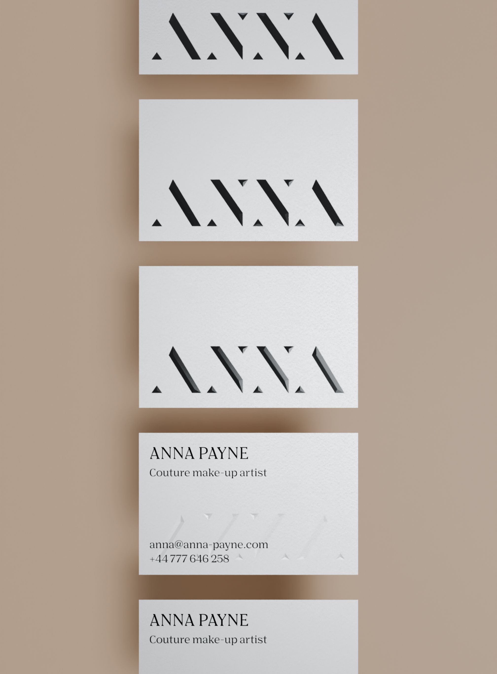 Anna - Printed Business Cards