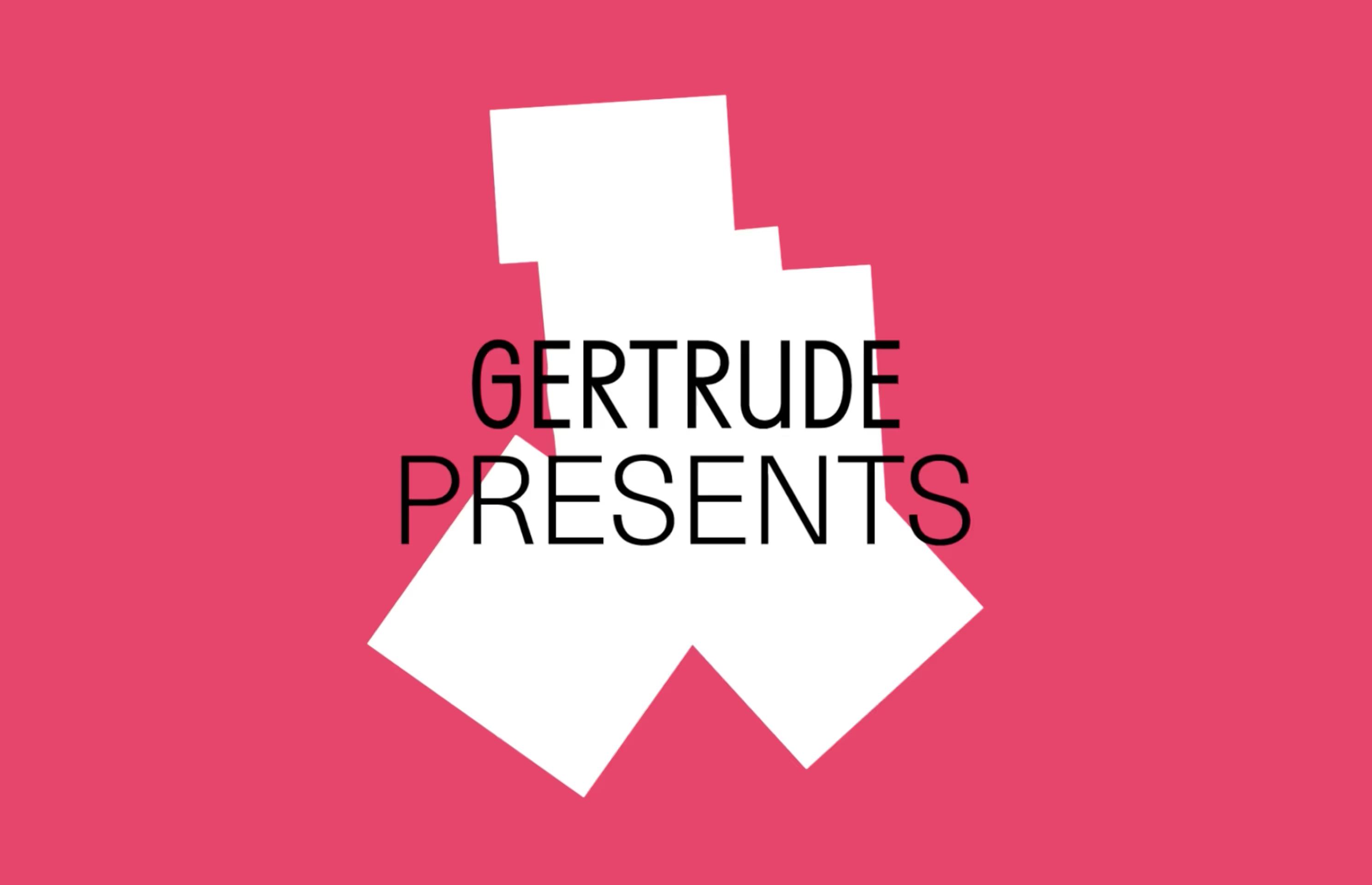 Gertrude Logotype and Brand Pattern