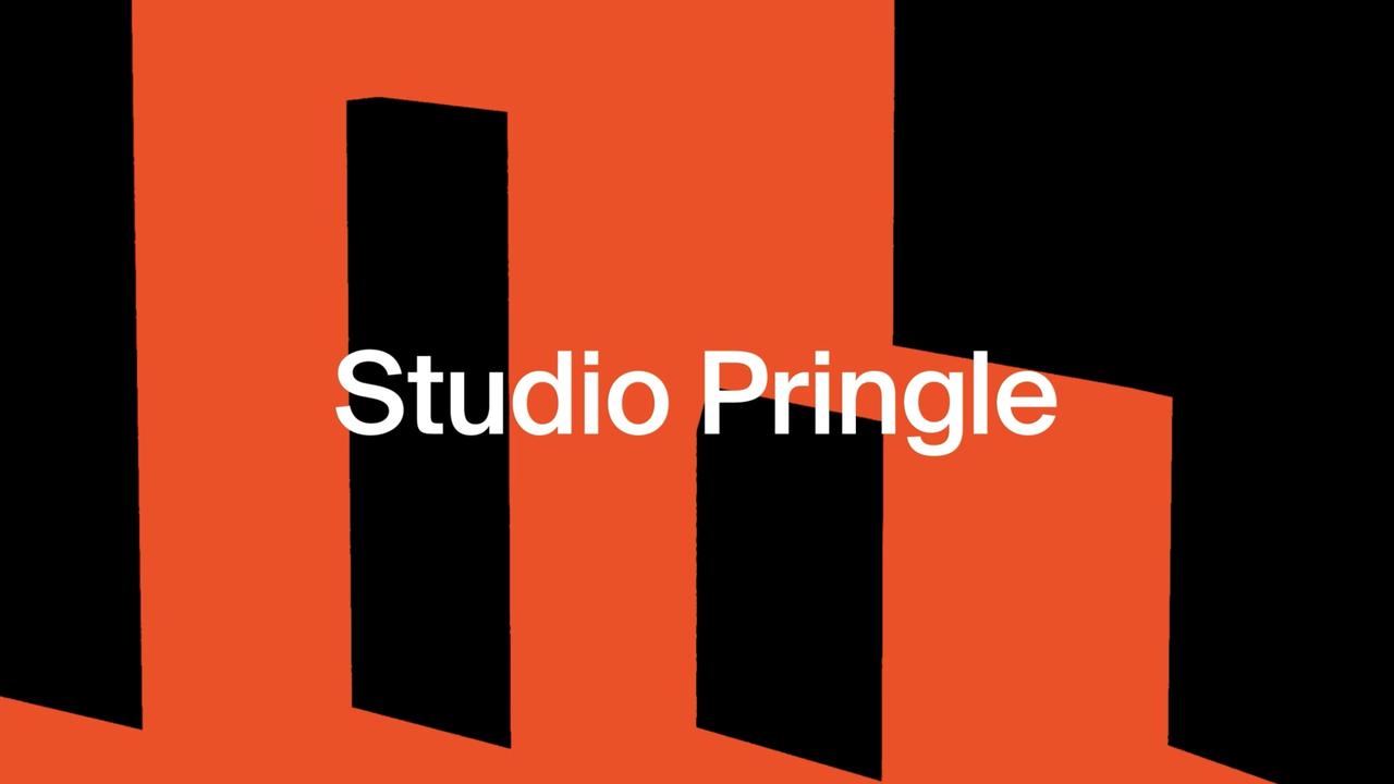 Studio Pringle Logotype and Animated Brand Pattern
