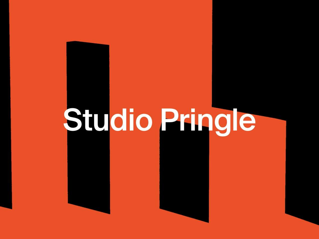 Studio Pringle Logotype and Animated Brand Pattern