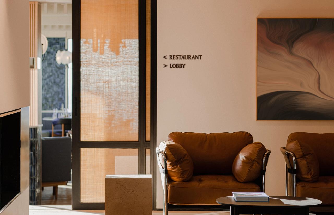 Aethos - Hotel Signage