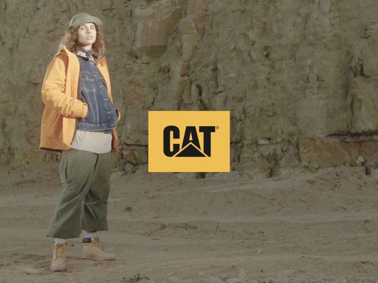 CAT A/W21 advertising campaign key visual