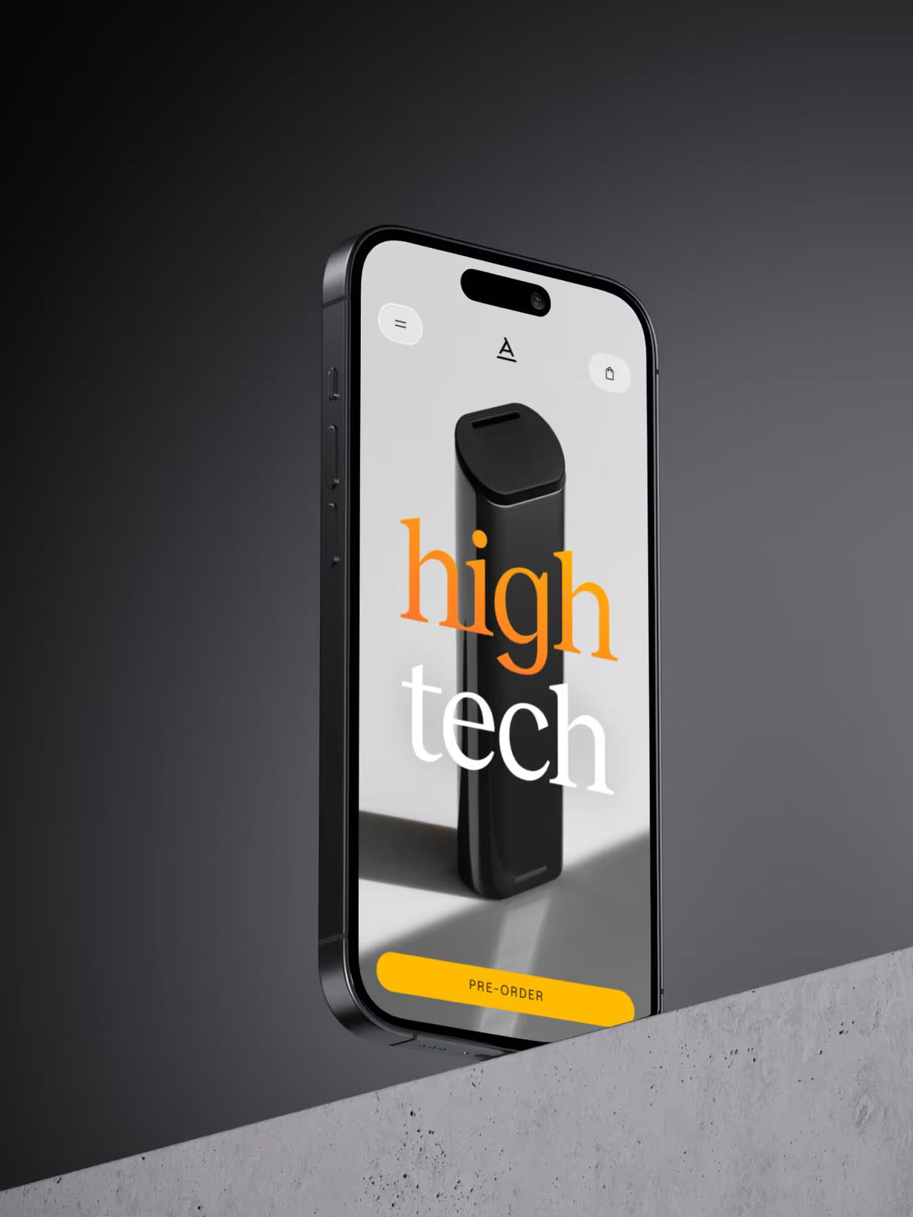 Airgraft - Website Mobile Landing Page