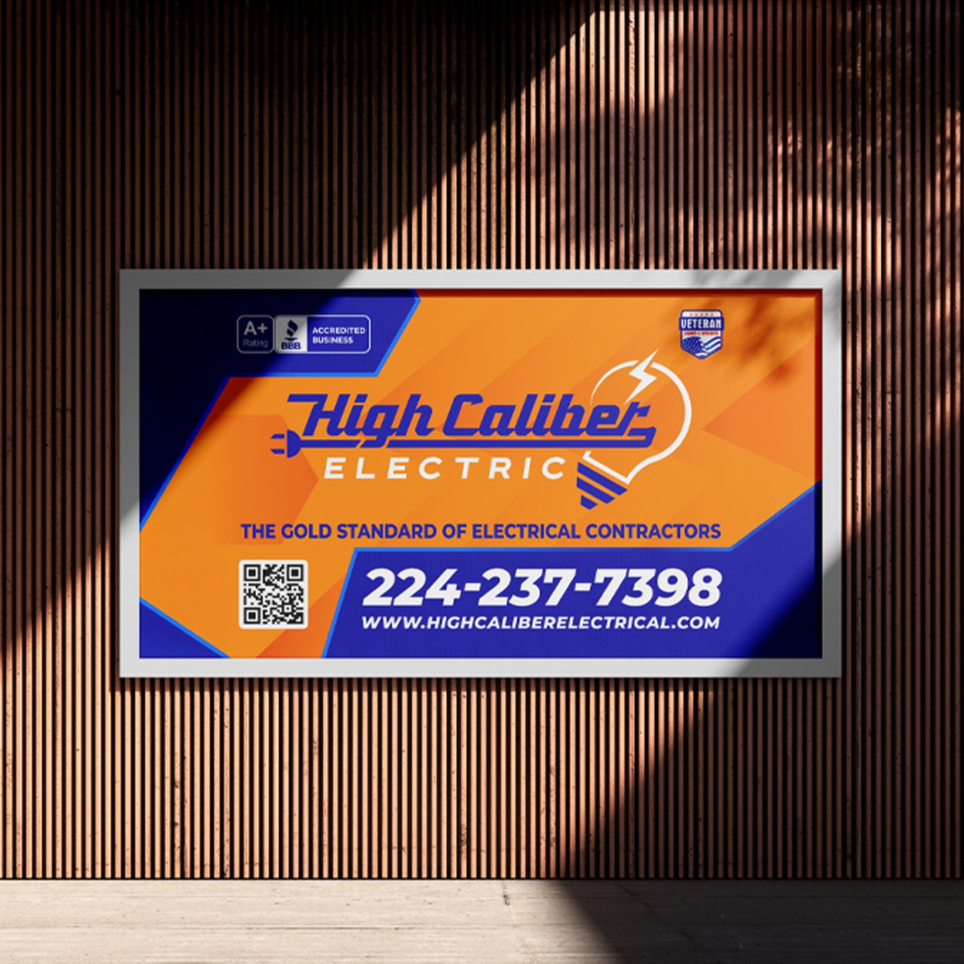 High Caliber Electric Brand Identity