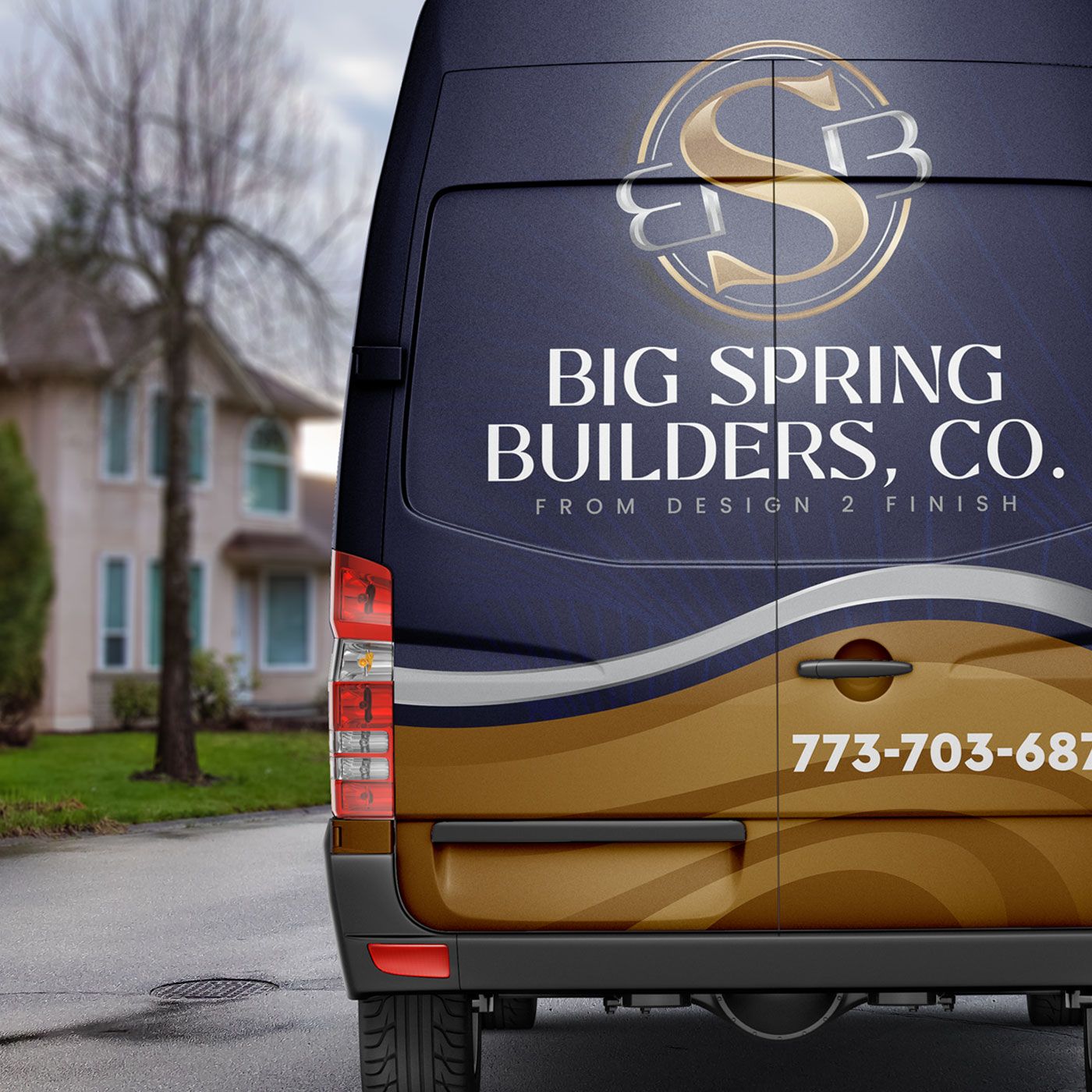 Big Spring Builders, Co. Brand Identity