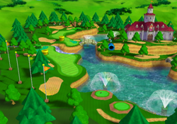 Peach's Castle Grounds