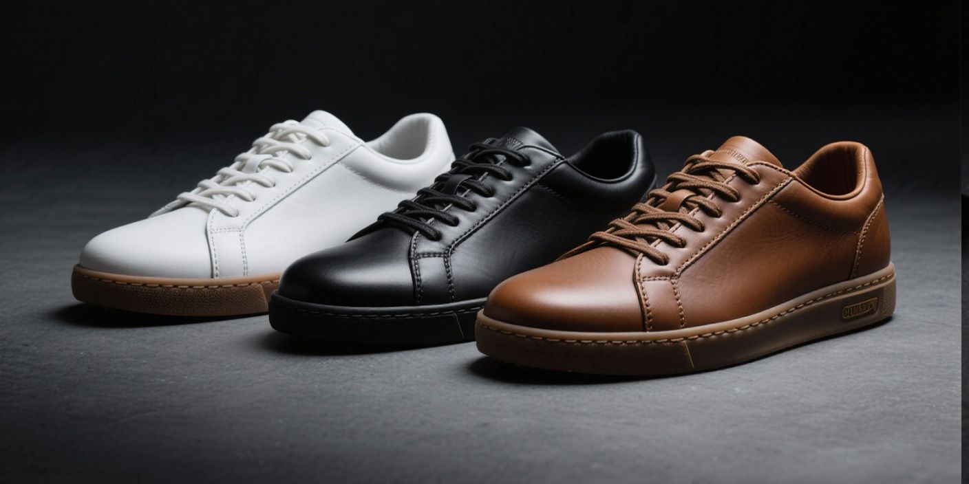 Three high durability sneakers