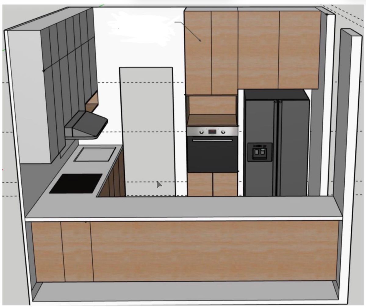 Cuando el problema no es el diseño, si no a quién le confías tu proyecto. - Cocina Integral en Apodaca