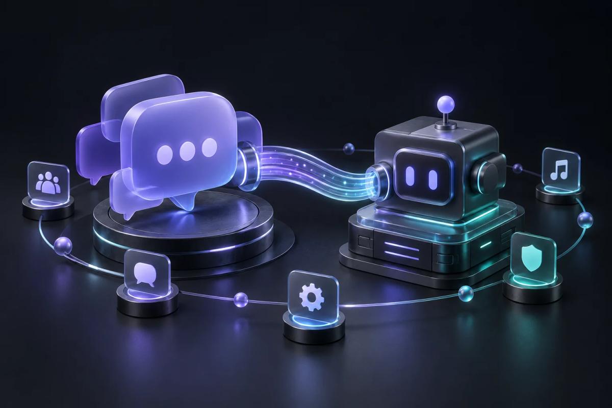 Concept: a bridge between an assistant and Discord community tools